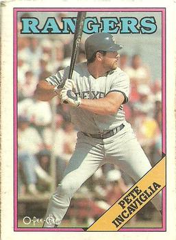 1988 O-Pee-Chee Baseball Cards 280     Pete Incaviglia
